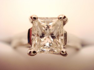 macro diamond ring