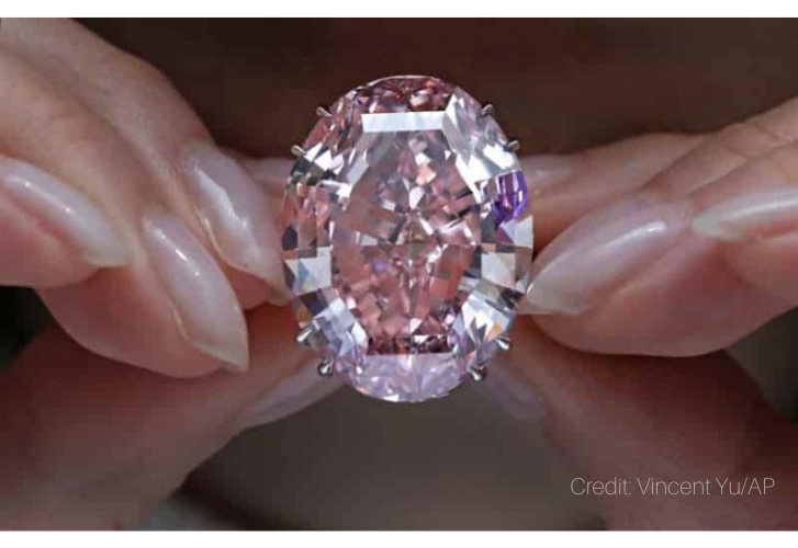 The pink star diamond