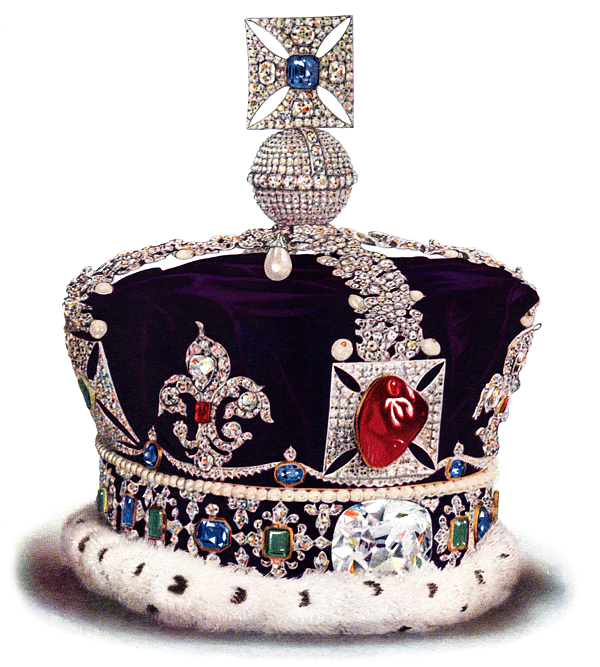 The Black Prince's Ruby crown